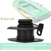DAUERHAFT Drain Valve for Inflatable Boat, Durable PVC Drain Valve