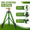 Impact Sprinkler on Tripod Base, Sprinkler for Yard Tripod Sprinklers