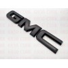 Auto For Rear GMC Matte Black OVERLAY Emblem Badge Fit