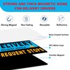 Delivery Driver Car Magnet Signs, Delivery Vehicle Magnetic Car Sign,