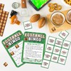 Partico Football Bingo Game, Football Party Games Football Bingo Card