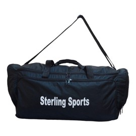 Large 80L Black Duffle Bag: Versatile Gym Bag, Travel Bag, Holdall Bag with Shoes Compartment - Ideal Overnight, Weekend, Sports & Hospital Bag for Women and Men (Black)