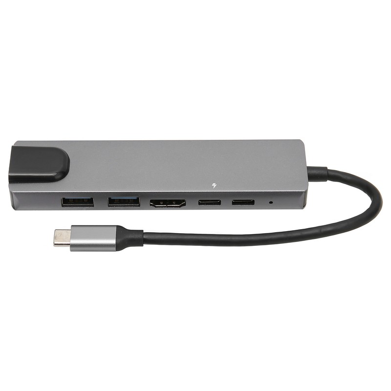 6 In 1 USB C Hub to 4K At 30HZ