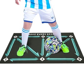 Senston Football Training Mat for Indoor Training Silent Non-slip Mats
