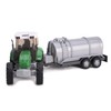 Toyland® 22.5cm Farm Tractor & Tanker/Trailer Set - Free Wheel