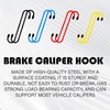 Clwalny 2PCS Brake Caliper Hanger, Brake Caliper Hanger Hooks with