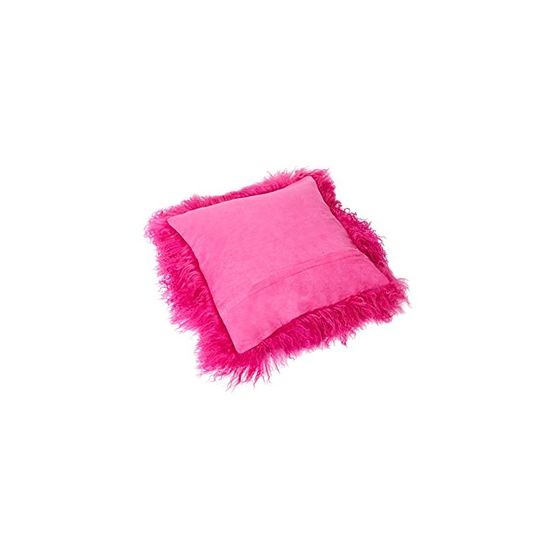 Genuine Mongolian Sheepskin Cushion Pillowcase 30x30cm (big variety of colours)
