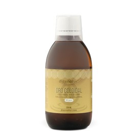 DIOXNATUR® Kolloidales Gold, 20 ppm, hohe Konzentration, rein 24 Karat, 99,99 %, Flüssigkeit 250 ml