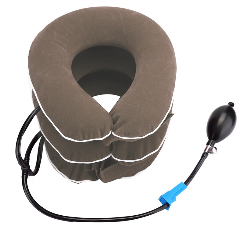 Inflatable Cervical Collar Adult Home Neck Stretching Devices Traction Support