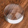 8x Dome Magnifying Glass, Acrylic Optical Hemisphere Lens Magnifying Glass