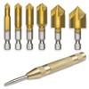 Chamfering Cutter, Chamfering Cutter, Bit, Woodworking Cutter, Countersunk Cone, Counterbore,