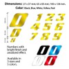 Quattroerre Racing Number 0 Anodized Medium, Red