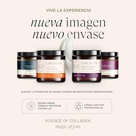 Collagenic 2 Pack Cremas Faciales Día y Noche, Presentación en 2 Piezas | Fórmula con vitamina C, colágeno hidrolizado y retinol de 2 Piezas. Uso cosm