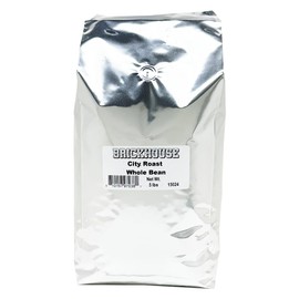 Brickhouse City Roast, Whole Bean Coffee, 5LB Bag