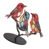 Birds On Branch Craft, Flat Bird Craft Statue for Home