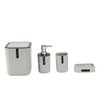 Hosoncovy 4 Pieces Bathroom Accessory Set Bathroom Container Set with