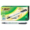 BIC csem11bk Ecolutions Clic Stic Retractable Ballpoint Pen Black Ink