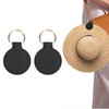 2Pcs Handbag Hat Clip Round Portable Stable Versatile Reliable Stylish