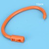 10PCS Plastic Lightweight Good Elasticity Farm Bull Nose Ring Accessory