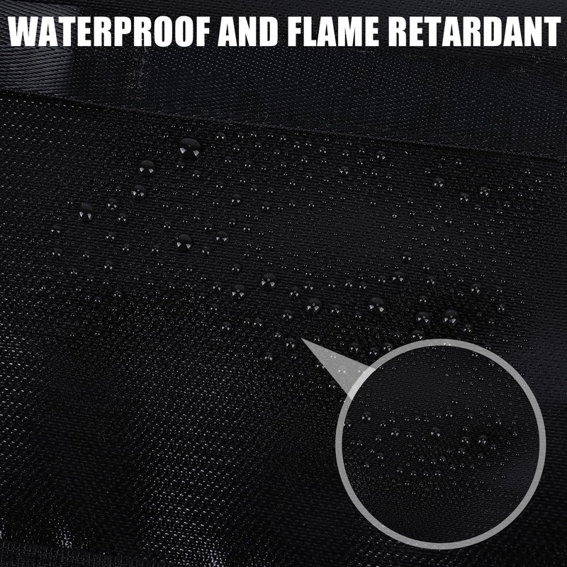 Asfrode Fireproof Bag, 34 x 25 cm Document Bag with