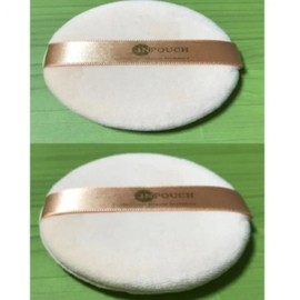 (Optional round cotton puff (8cm)) Round in-pouch cotton puff (8cm) organizer cosmetics cotton puff travel pouch / (옵션 원형 면분첩(8cm))원형 인파우치 면분첩(8cm) 정리함 화장품 면분첩 여행용파우치