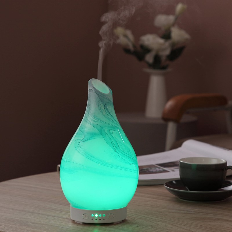Zen'arôme Diffusor Yangtsé ätherisches Öl - Ultraschallaromatherapie Ultraschalldiffusor - Luftbefeuchter