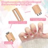 2Pcs 3 in 1 Wooden Handle Nail Magnet Cat Eye