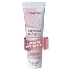 HY Loren Smoother Hair Shampoo with Hyaluronic Acid for hair, All Hair Types, Color & Chemically Treated Hair, SLS/SLES Free, Hydrating Shampoo, Smoothing Anti Frizz Shampoo 30ml