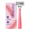 Flamingo Razors for Women, 1 Razor (Flamingo Pink) Handle and