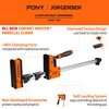 JORGENSEN 24-Inch Parallel Bar Clamp, Heavy-Duty Cabinet Master Clamp for