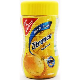 Gut & Günstig Hot & Cold Instant Tea Drink Granules Lemon Pack of 6 (6 x 400 g)