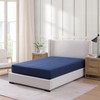 Fitted Sheet Single, Navy – Pre-Washed, Deep Pocket 14 inch