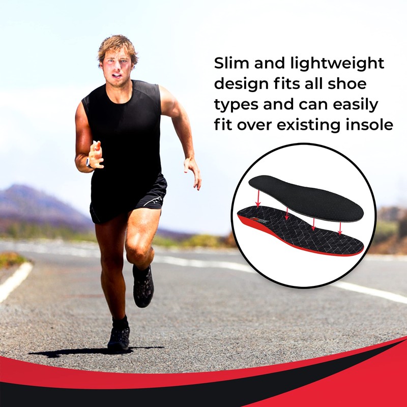 JobSite Odor Stop Insoles - Activated Charcoal Insoles - 4