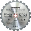 Concord Blades RCB1200T024HP 12" 24 Teeth TCT Demolition Rescue Carbide