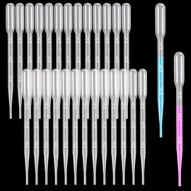 ASelected ASelected 300Pc 3Ml Pipette Transparent Dropper For Use In Perfume Essential Oil Laboratories