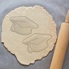 Moose Goods Graduation Cookie Cutters – 5-Pcs Cookie Cutter Set