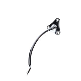 Unbranded 1955-59 Outside Mirror Arm - Chrome - Right for Chevy, GMC Truck