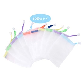 Yumosmn Soap Net Foaming Net Soap Soap Mesh Foam-Making Facial Foams Set of 10 Random Colors