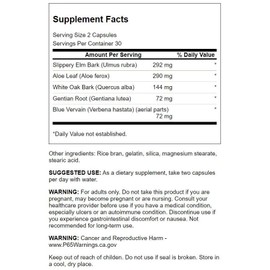 Swanson Colon Helper - Promotes Digestive Health Using Vervain, Goldenseal Root, Slippery Elm Bark & More - Herbal Supplement Aiding Healthy Eliminations - (60 Capsules) 1 Pack (4 Pack)