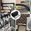 JINLI 3-Layer 600D Oxford HVAC Pipe Insulation Cover, 72x10.2 Inch