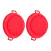 2 PCS Fryer Silicone Basket Nonstick Silicone Liners Fryer Pot