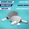 Senston Table Tennis Bat Set, Professional Table Tennis Paddle Set