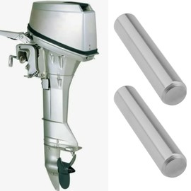 SG Store 4 pieces outboard motor propeller shear pins 5 x 25 mm compatible with Honda 4-5-6 HP stainless steel