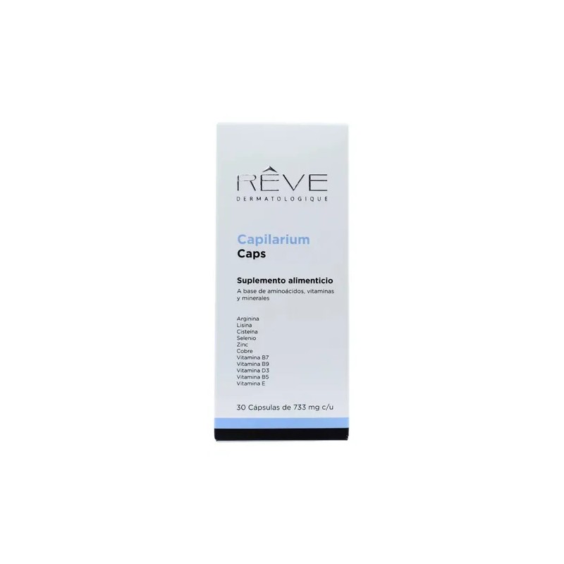 Reve Capilarium Capsulas Suplemento Alimenticio 30 Capsulas