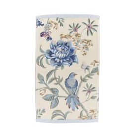 PiP Studio Secret Garden Hand Towel White Blue 55 x 100 cm