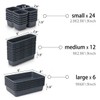 42 Pack Tool Box Organizer Tool Tray Dividers, Rolling Tool