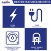 Laguna PowerHeat 315-Watt Floating Pond Heater for Outdoor Ponds with