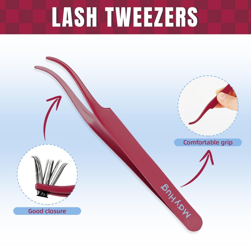 Mayhug Eyelash Extensions Set, 30 + 40D Lash Extension Set,