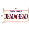Grateful Dead New York License Plate - 6" x 12"