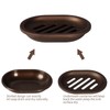 Topsky 2 Pcs Soap Dish for Shower, Double Layer Draining
